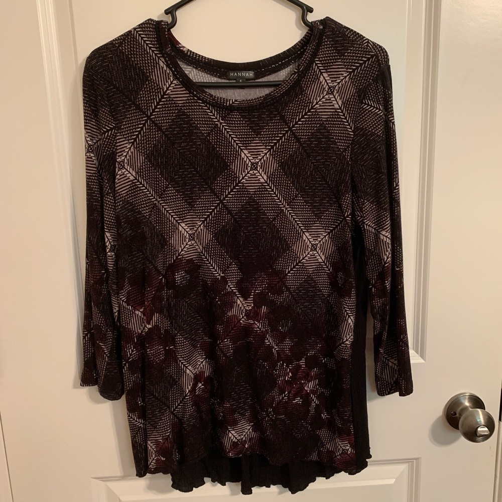 🌷!!!3 for 20!!! Hannah Long sleeve blouse